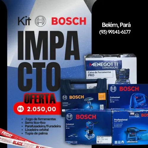 Kit de ferramentas Bosch