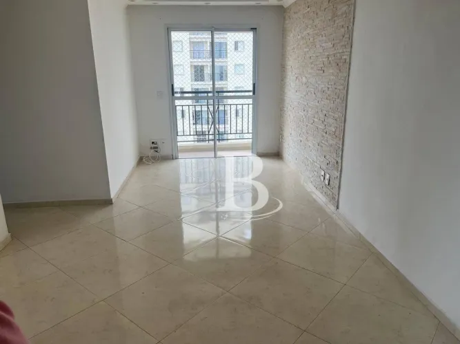 Apartamento com 3 dormitórios para alugar, 66 m² por R$ 3.226,70/mês - Vila Curuçá - Santo
