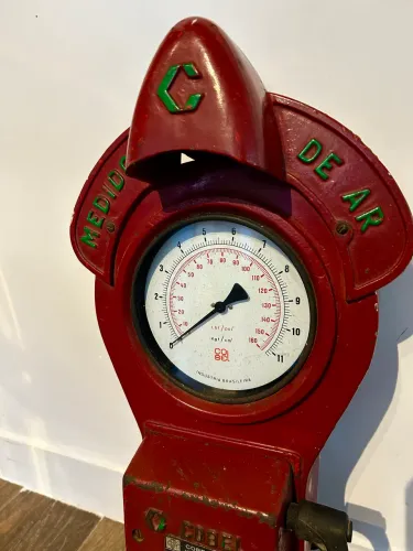 Medidor de ar antigo marca Cobel original