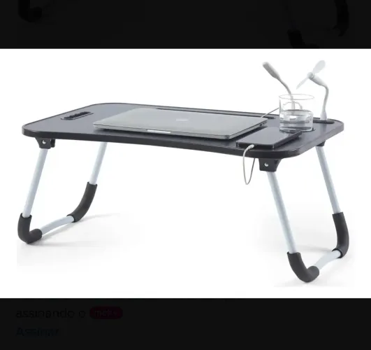 mesa dobrável portátil para notebook