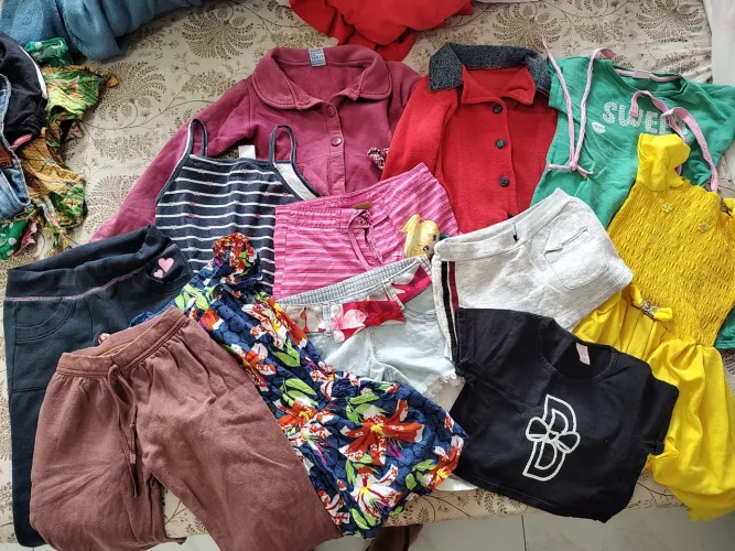 Roupas infantis menina tamanho 8
