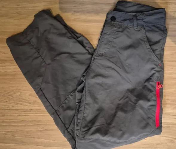 Calça tactel infantil vira bermuda