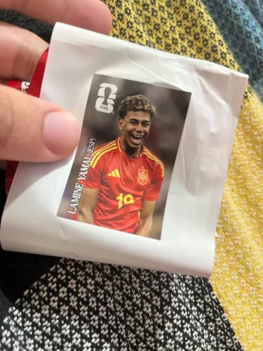 Figurinha Lamine Yamal Álbum FIFA Panini Coca Cola