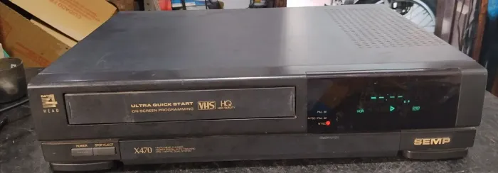 videocassete modelo X470