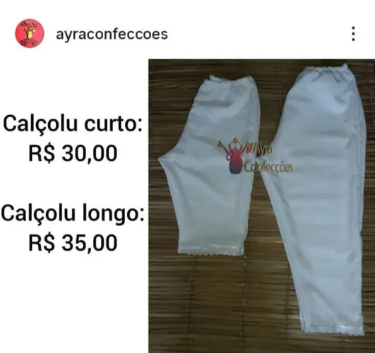 AYRA CONFECÇÕES