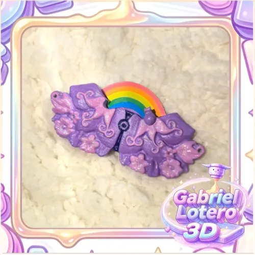 Colar para a boneca Fada Glee de Barbie Fairytopia e a Magia do Arco-íris - impressão 3D