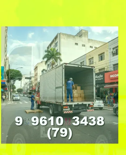 Frete barato, faço mudanças com ou sem ajudantes, Anderson disponível agora 79 9 9610*3438