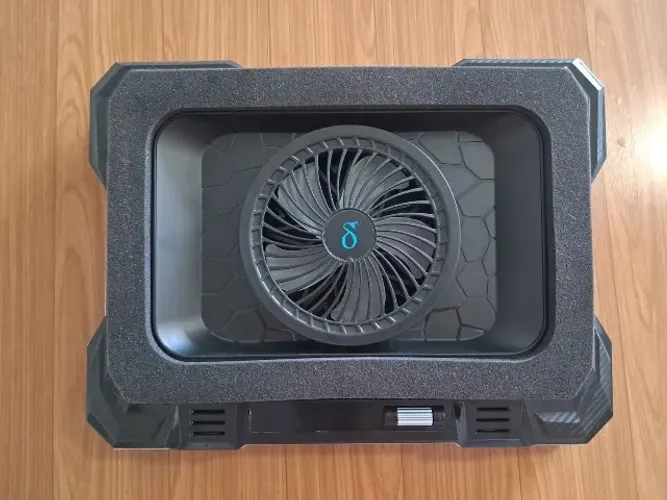 Cooler Rgb Para Notebook Com Suporte Celular