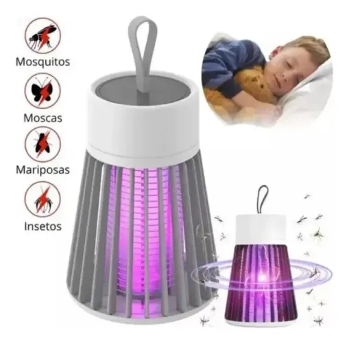 Mata Mosquito Luminária Mosquiteiro Elétrico Led Usb