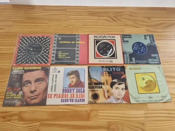 Lote 8 Discos Compactos De Vinil. Internacionais. Coleção