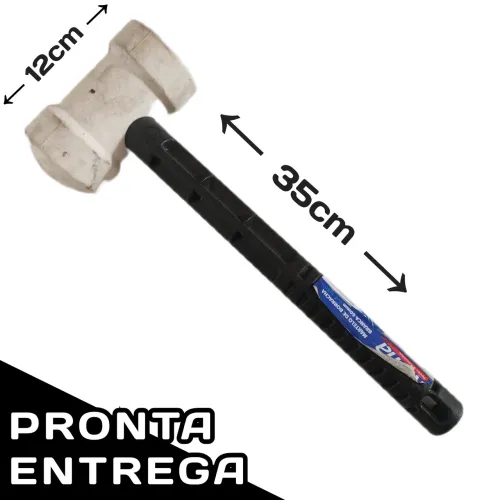 MARRETA DE BORRACHA AZULEGISTA ROMA
