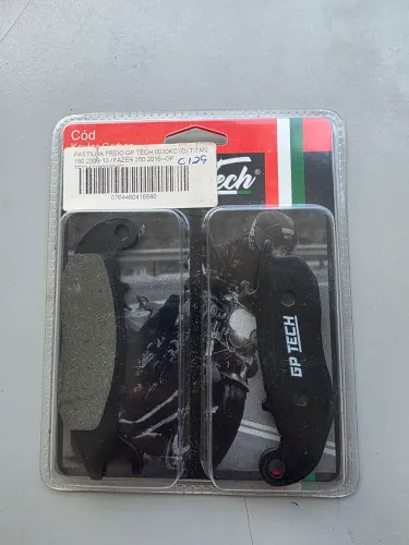 Pastilhas GP TECH DE KEVLAR CARBONO 