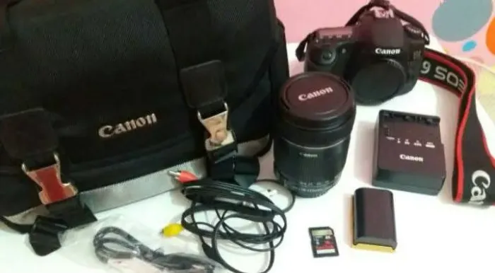 Kit completo Câmera profissional Cânon 60D