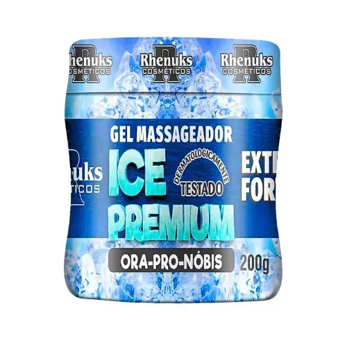 Gel Massageador Ice 200g - Benefícios para a Recuperação