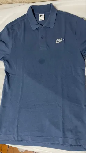camiseta polo nike azul original tamanho P