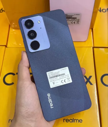 Celular Lançamento Realme C75x 4G 128GB 06GB DE RAM Rosa Azul Novo Garantia Entregamos 