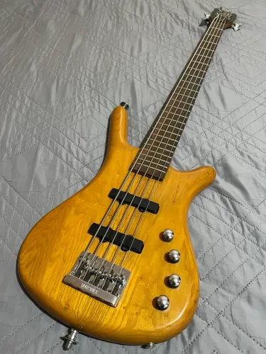 Contrabaixo elétrico - 5 cordas - Rockbass Warwick - Corvette