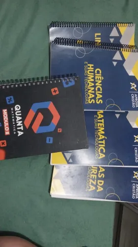 Vendo módulos de estudo preparatórios para enem todos de cursinhos qualificados