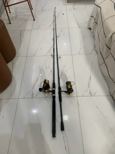 4 Varas de pesca a partir de 180 , valor separado para cada vara