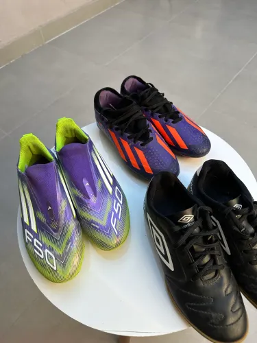 Kit 3 Chuteiras