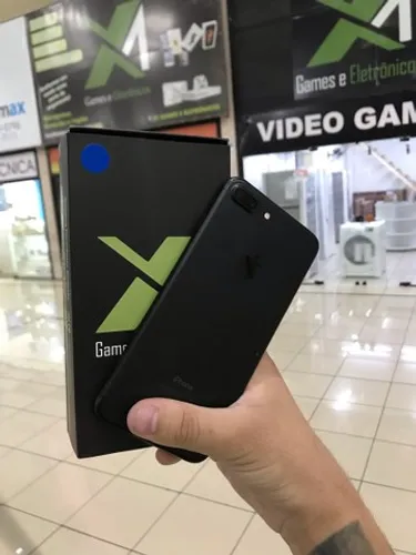 iPhone 7 Plus preto com garantia //venha nessa quarta 