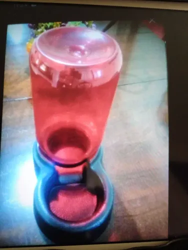 Comedouro ou Bebedouro para pets (Vermelho)
