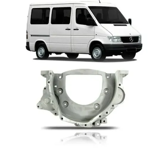 carcaça inferior capa seca - sprinter 310 312 412 1997 a 2001