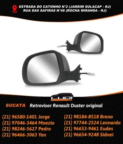 Retrovisor Renault Duster original
