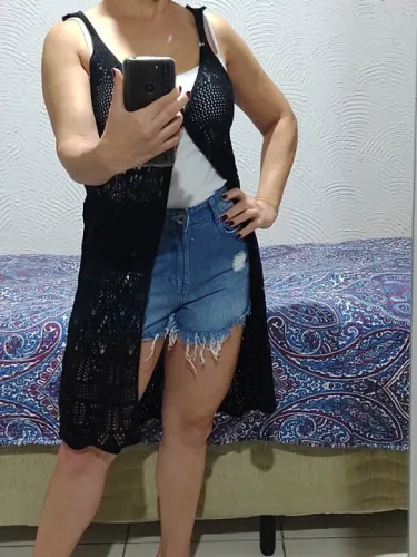 Colete em tricô