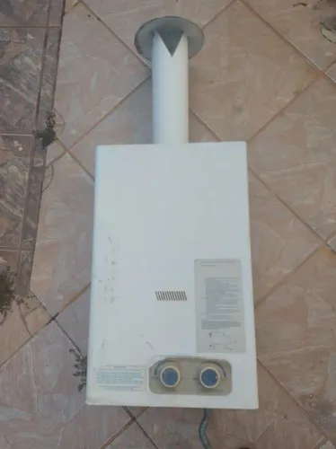 Aquecedor de passagem a gás equibras modelo eb1500