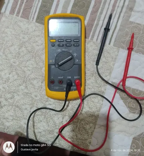 Multímetro digital 87v industrial Fluke aceito troca