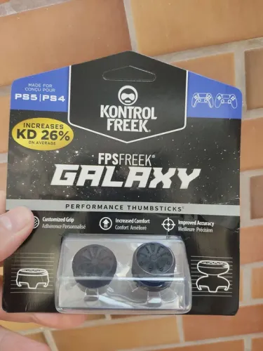 Grip para controle Kontrol freek Galaxy para PS4 e PS5 