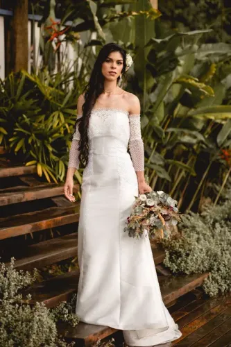 Vestido de noiva exclusivo 