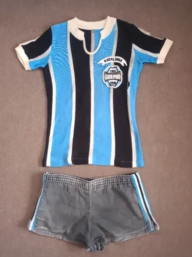 Camiseta Calção Grêmio + Álbum Copa 2014