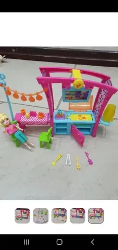 Churrasco da Polly pocket