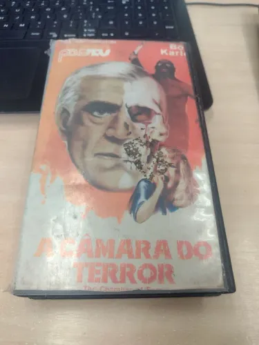 VHS A Camara do Terror - Boris Karloff