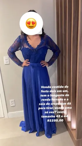 Vendo vestido de festa