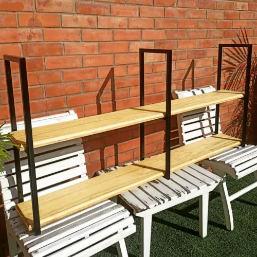 120x50x30 Pratilheira suspensa industrial estante