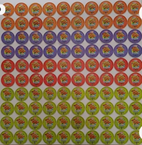 Coleção completa Tazos Tiny Toon ORIGINAIS 