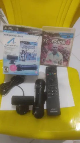 Kit PlayStation Move - Completo + Jogo Sports Champions