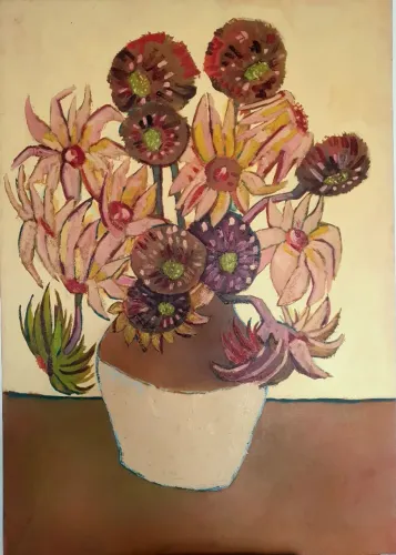 Obra de arte original - óleo sobre tela - 90 X 64 cm - R$ 900,00
