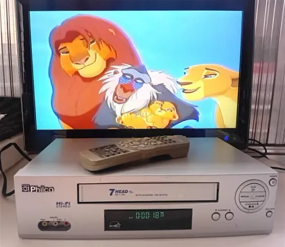 Video Cassete Philco Pvc-hf20 7head Hi-fi Stereo - Excelente