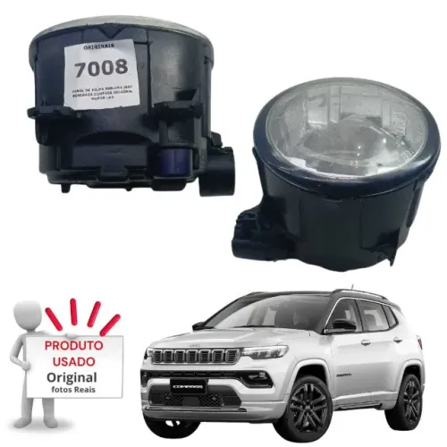 Farol De Milha Neblina Jeep Renegade Compass Original Mopar L=D ETQ7008