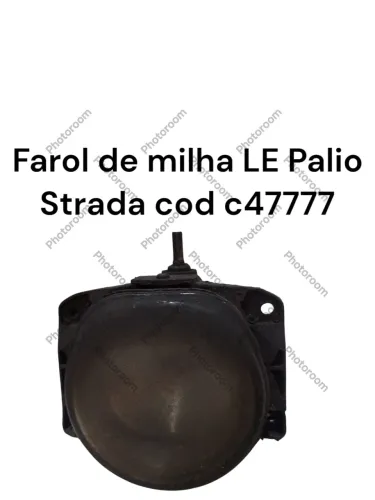 Farol De Milha Lado Esquerdo Palio Siena Strada Cod C47777