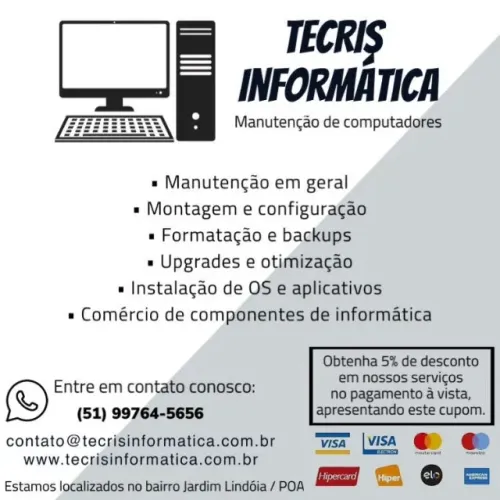 Assistência Técnica de Computadores Desktop e Notebooks