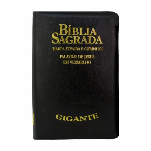 Bíblia Sagrada Gigante - Harpa Avivada e Corinhos