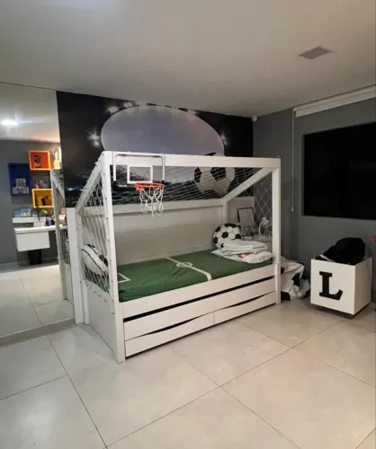 Cama de solteiro Evviva