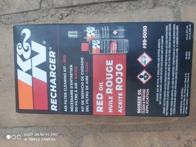 Kit de limpeza de filtro de ar K&N