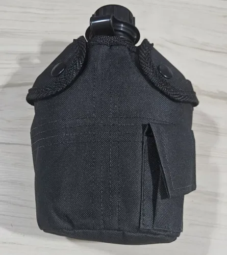 Kit Cantil -+ Porta Cantil Com Presilha Preto.