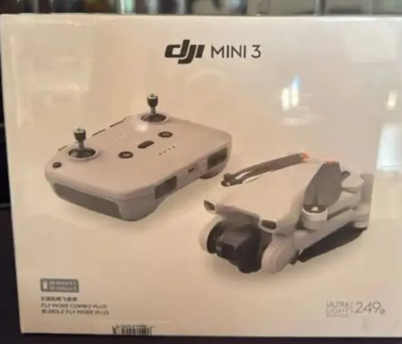 Drone DJI mini 3 standart controle sem tela Lacrado
